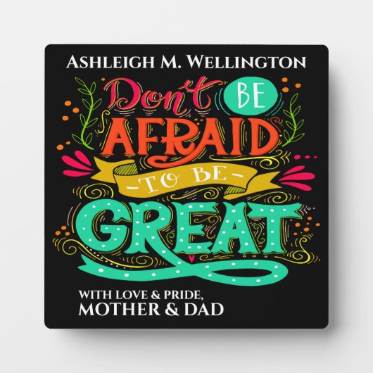 Be素晴らし フォトプラーク (正面)