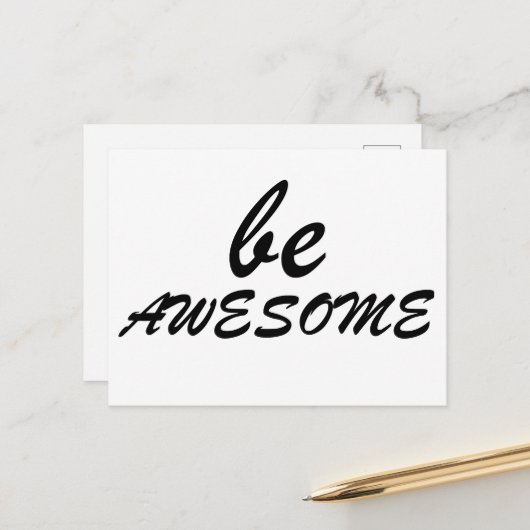 Be素晴らし ポストカード (正面/裏面インサイチュ)