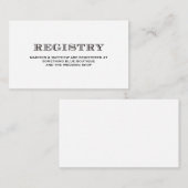 Be結婚した | の登結婚録カード エンクロージャーカード (正面/裏面)