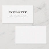 Be結婚した | の結婚Webサイトカード エンクロージャーカード (正面/裏面)