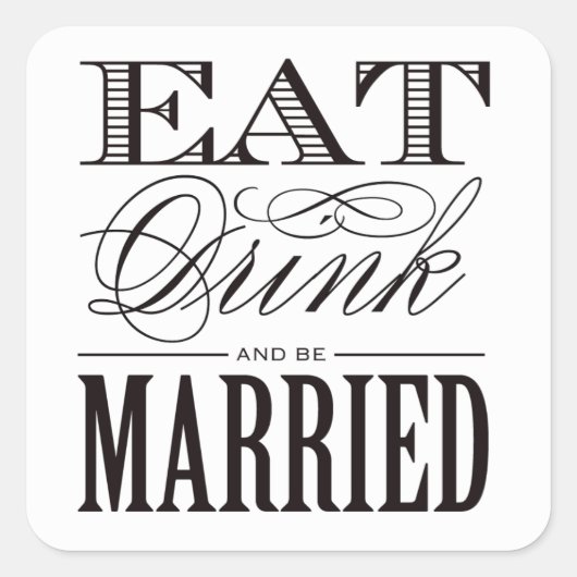 Be結婚した |スタンプの設定 スクエアシール (正面)