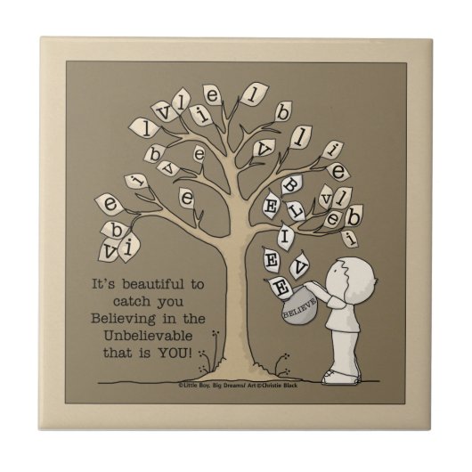 Be'葉 – キャッチ葉 タイル (正面)