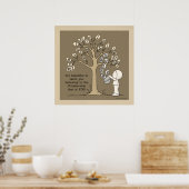 Be'葉 – キャッチ葉 ポスター (キッチン)