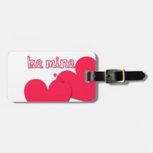 Be鉱山2ハート安全ピンバレンタインデン荷物T