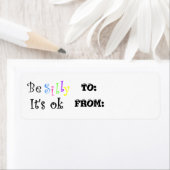 Be間抜け It's ok-christmas label ラベル (インサイチュ)