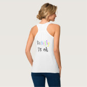Be間抜け Ok-women's flowy tank top タンクトップ (裏面フル)