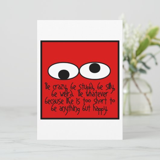 Be風変わり サンキューカード (スタンド正面)