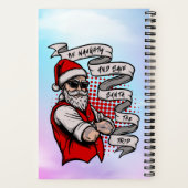 Be いけな救 Santa The Trip-42316 ノートブック (裏面)