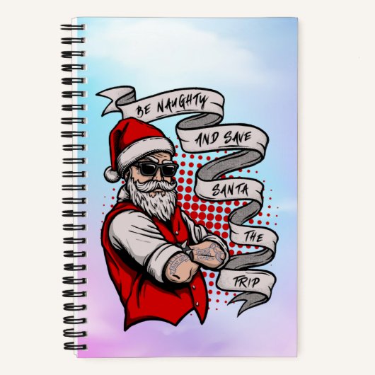 Be いけな救 Santa The Trip-42316 ノートブック (正面)
