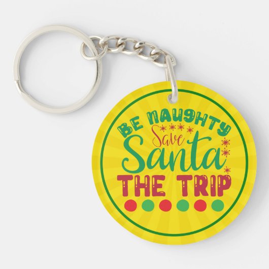 Be いけな救 Santa The Trip-81634 キーホルダー (正面)