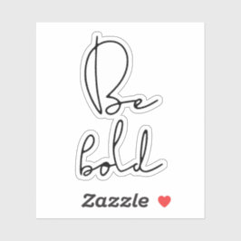 Be はっきりした シール