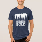 Be はっきりした トライブレンドＴシャツ (正面)