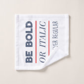 Be はっきりした バスタオルセット (ウォッシュタオル)