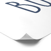 Be はっきりした ポスター (角)