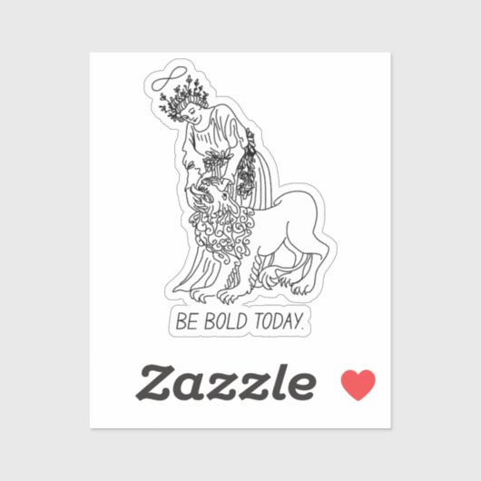 Be はっきりした Today -自信シール シール (シート)