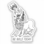 Be はっきりした Today -自信シール シール (正面)