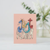 Be はっきりした, You:自分らしく – 自己愛 ポストカード (スタンド正面)