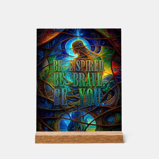 Be アクリルサイン