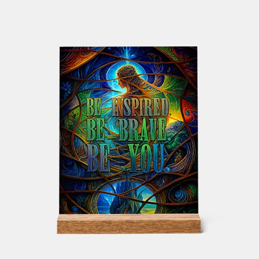 Be アクリルサイン (正面)