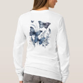 "BE" インスパイア感動的やる気を起こさせる Tシャツ (裏面)