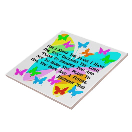 BE インスパイア JEREMIAH 29:11 タイル (側面)