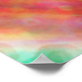 Be カラフル モダン the Change引用文 ポスター (角)