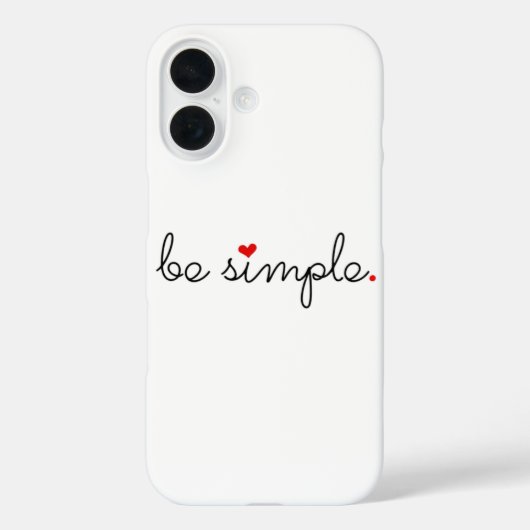 Be シンプルPeace Case-Mate iPhoneケース (裏面)