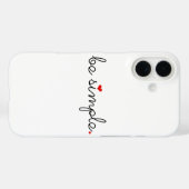 Be シンプルPeace Case-Mate iPhoneケース (裏面 (横))