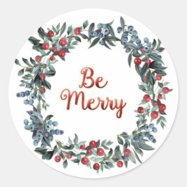 Be!メリークリスマスフェスティバルベリーリース ラウンドシール