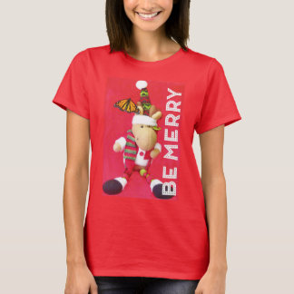 BE メリー Holiday T-shirt for Women Tシャツ