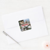 Be モダンメリー 4枚 スクエアシール (封筒)