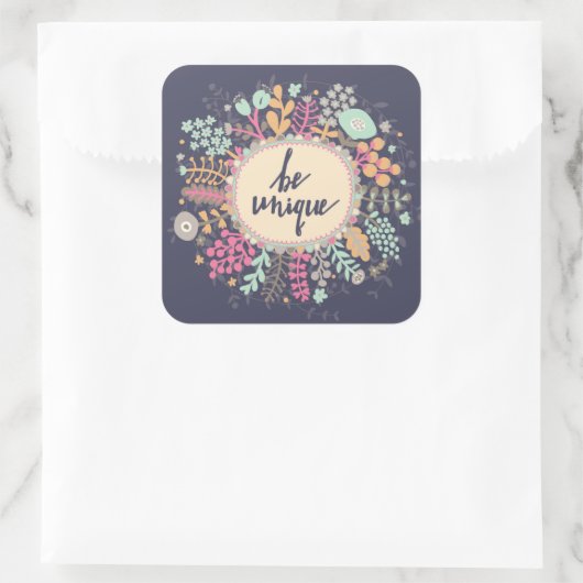 Be ユニーク スクエアシール (バッグ)