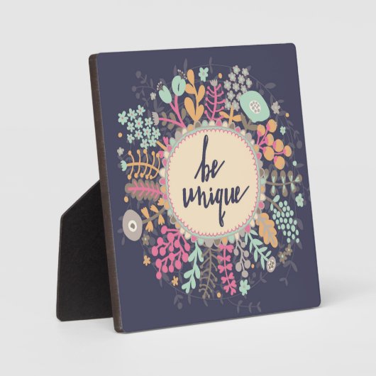 Be ユニーク フォトプラーク (正面)