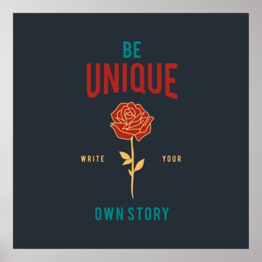 Be ユニーク ポスター (正面)