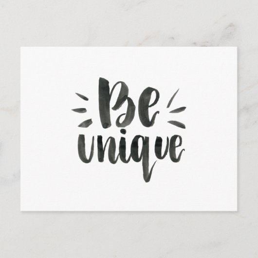 BE ユニーク ポストカード (正面)