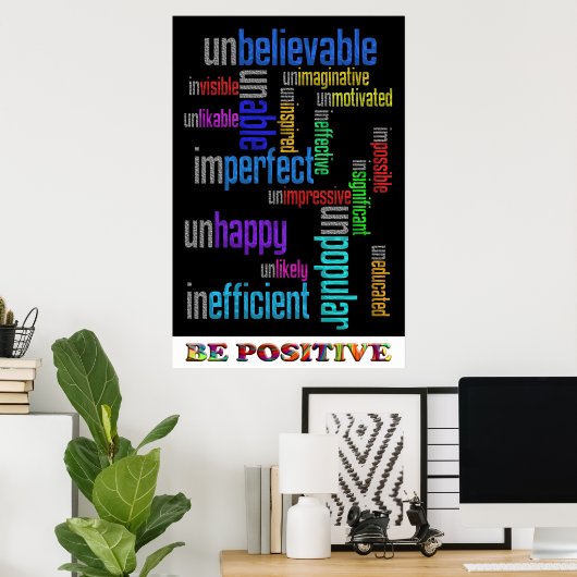 Be 前向き ポスター (ホームオフィス)