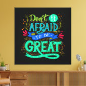 Be 素晴らし Canvas Art キャンバスプリント (インサイチュ (リビング))