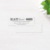 & BE 結婚した |の結婚WEBサイトカード (デスク)