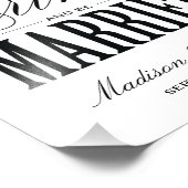 & BE 結婚した |披露宴プリント フォトプリント            (角)