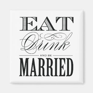& BE 結婚した 結婚の磁石 マグネット