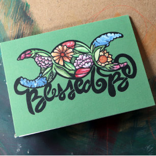 "Be"賛美トリプルムーン開花 カード