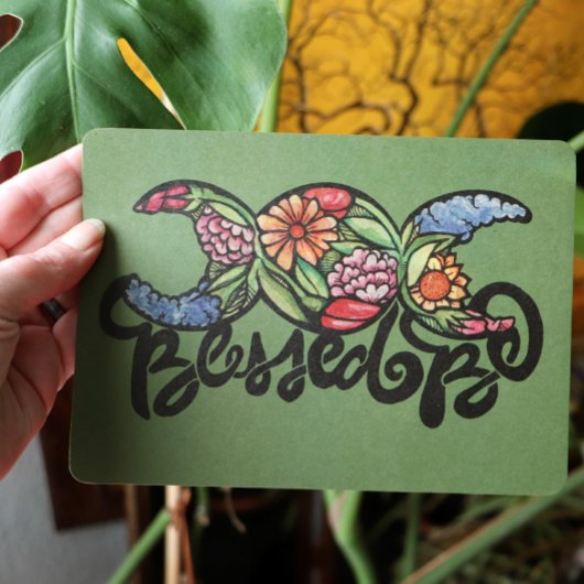 "Be"賛美トリプルムーン開花 シーズンカード