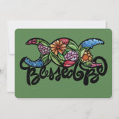 "Be"賛美トリプルムーン開花 シーズンカード (正面)