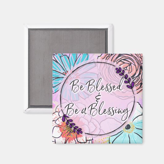 Be 賛美 & Be A賛美's マグネット (正面/裏面)