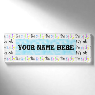 Be 間抜けit's Ok!-name tag 名札