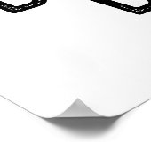 Be 頭が切れる Dumbドラマー遊ドおもしろいラム・プン ポスター (角)