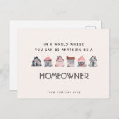 Be aホームオーナーエステート実在マーケティング ポストカード (正面/裏面)