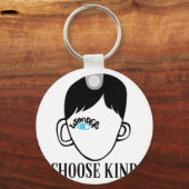 Be a -疑問に思 Choose Kind – やさしいシャツ キーホルダー (正面)