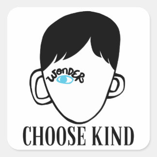 Be a -疑問に思 Choose Kind – やさしいシャツ スクエアシール