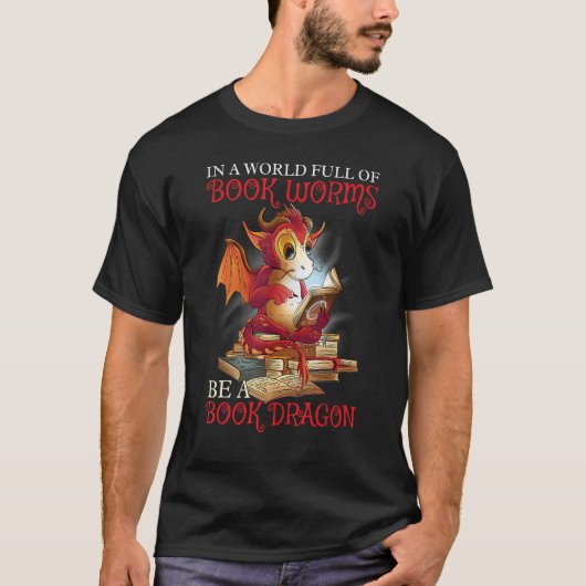 Be A Book Dragon Tシャツ (正面)